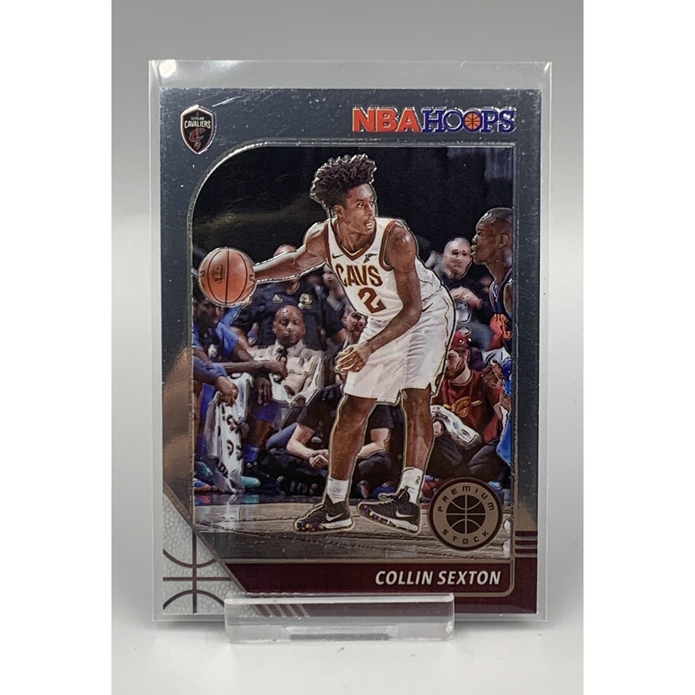 2019-20 NBA Hoops Premium Stock Collin Sexton Cleveland Cavaliers RC